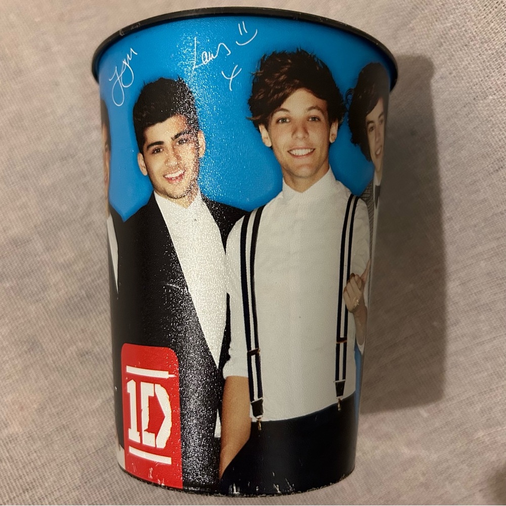One Direction Autographed Cup